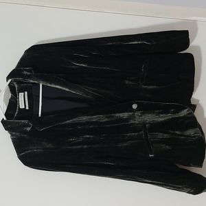 Urban Outfitters Dark Velvet Blazer